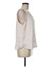 Ann Taylor LOFT 100% Polyester Ivory Sleeveless Blouse Size M - photo 4