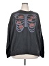 Torrid Graphic Gray Pullover Sweater Size 2X Plus (2) - photo 1