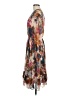 Sundance 100% Cupro Print Brown Cocktail Dress Size M - photo 5
