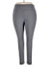 Feathers Solid Gray Active Pants Size 3X - photo 1
