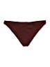 Eberjey Solid Burgundy Swimsuit Bottoms Size L - photo 2