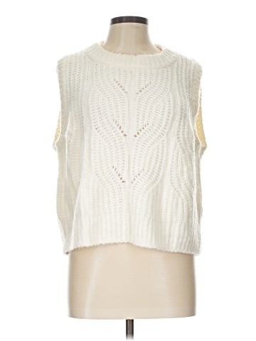 Madewell Pointelle Knowe Sweater Vest (view 1)