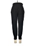 Athleta Solid Black Track Pants Size M (petite) - photo 2