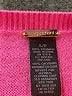 Magaschoni 100% Cashmere Pink Cashmere Pullover Sweater Size S - photo 6