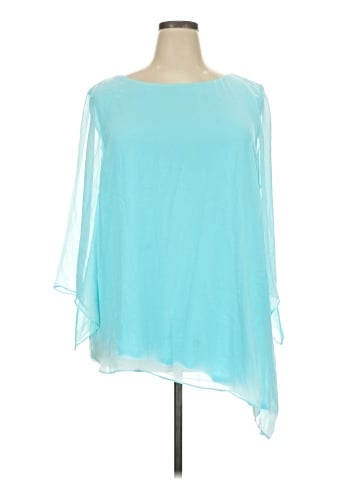 Chico's 3/4 Sleeve T-Shirt (view 1)