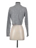 Topshop Gray Turtleneck Sweater Size 4 - photo 2