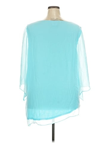 Chico's 3/4 Sleeve T-Shirt (view 2)