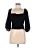 1.State Black 3/4 Sleeve Top Size M (estimated) - photo 1