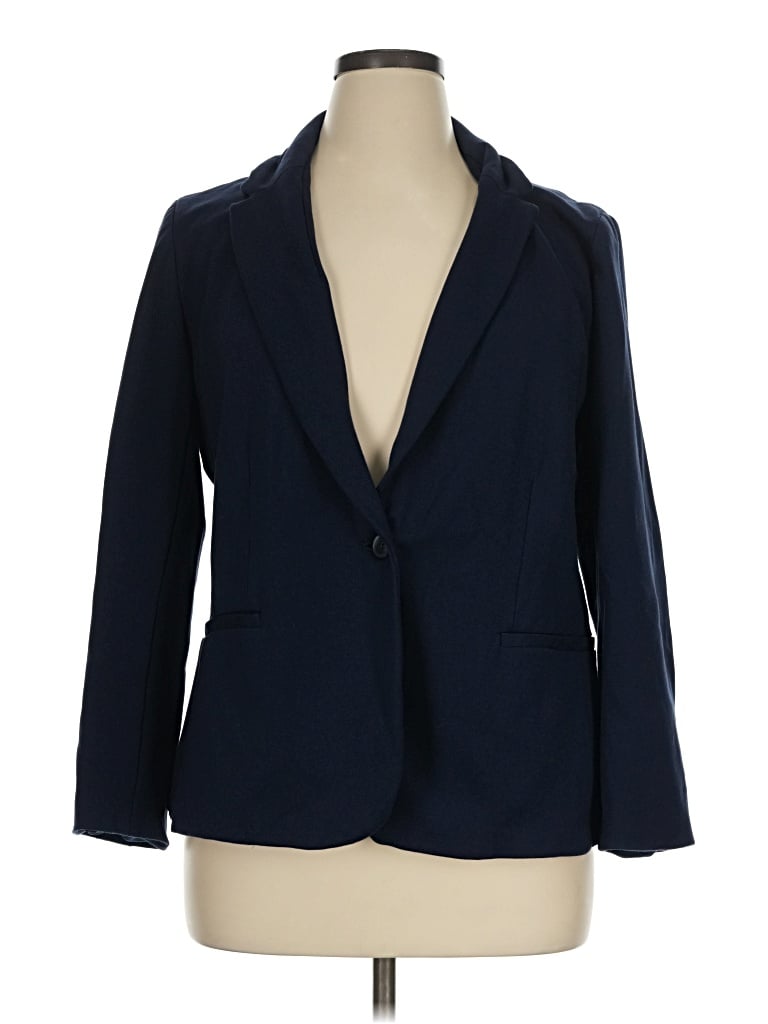 Pre-owned Old Navy Blazer Jacket In Blue
