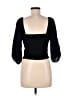1.State Black 3/4 Sleeve Top Size M (estimated) - photo 2