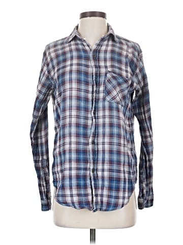Current/Elliott Long Sleeve Button-Down Shirt (view 1)