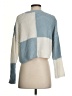 Jessica Simpson 100% Acrylic Color Block Blue Pullover Sweater Size XS - photo 2