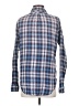 Current/Elliott Plaid Blue Long Sleeve Button-Down Shirt Size XS (0) - photo 2