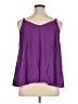 Torrid Purple Sleeveless Blouse Size 1X Plus (1) - photo 2