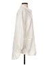 Sympli Ivory 3/4 Sleeve Button-Down Shirt Size S - photo 4
