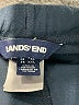 Lands' End 100% Polyester Solid Black Shorts Size XL - photo 3