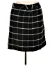 Talbots Plaid Black Wool Skirt Size 14 Petite - photo 1