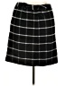 Talbots Plaid Black Wool Skirt Size 14 Petite - photo 2