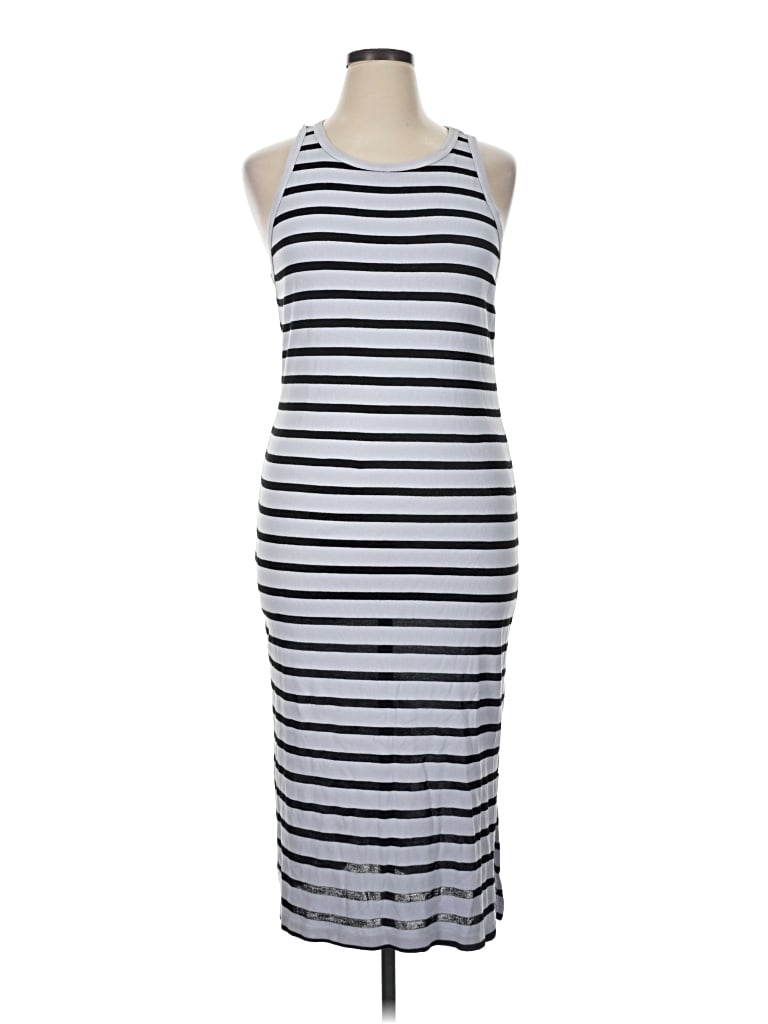 Pre-owned Michael Stars Casual Dress In Gray