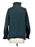 VICI Solid Teal Turtleneck Sweater Size S - photo 2