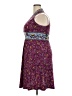 Wisp Paisley Purple Casual Dress Size 8 - photo 5