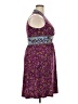 Wisp Paisley Purple Casual Dress Size 8 - photo 4