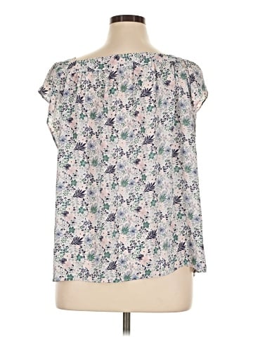 Ann Taylor LOFT Short Sleeve Blouse (view 2)