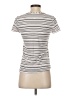 Lululemon Athletica Stripes Silver Short Sleeve Turtleneck Size S (estimated) - photo 2