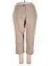 Roz & Ali Solid Tan Casual Pants Size 18 - photo 1