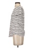 Lululemon Athletica Stripes Silver Short Sleeve Turtleneck Size S (estimated) - photo 5