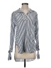 J.Crew 100% Viscose Stripes Blue Long Sleeve Blouse Size XS - photo 1