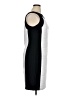 Calvin Klein Color Block White Gray Cocktail Dress Size 14W - photo 4