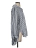 J.Crew 100% Viscose Stripes Blue Long Sleeve Blouse Size XS - photo 4
