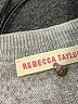 Rebecca Taylor Paisley Silver Pullover Sweater Size XS - photo 7