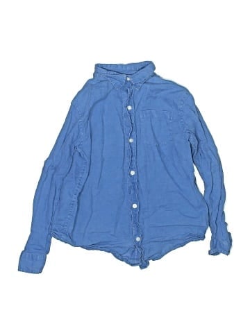 Janie and Jack Long Sleeve Button-Down Shirt (view 1)