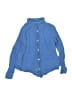 Janie and Jack 100% Linen Blue Long Sleeve Button-Down Shirt Size 8 - photo 1