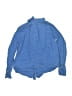 Janie and Jack 100% Linen Blue Long Sleeve Button-Down Shirt Size 8 - photo 2