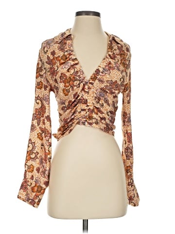 Free People Long Sleeve Blouse (view 1)