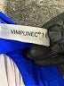 Vimpunec Solid Blue One Piece Swimsuit Size L - photo 3