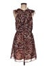 BCBGeneration 100% Polyester Paisley Brown Casual Dress Size M - photo 1
