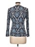 Susan Lawrence Blue 3/4 Sleeve Top Size L - photo 2