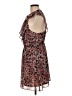 BCBGeneration 100% Polyester Paisley Brown Casual Dress Size M - photo 5