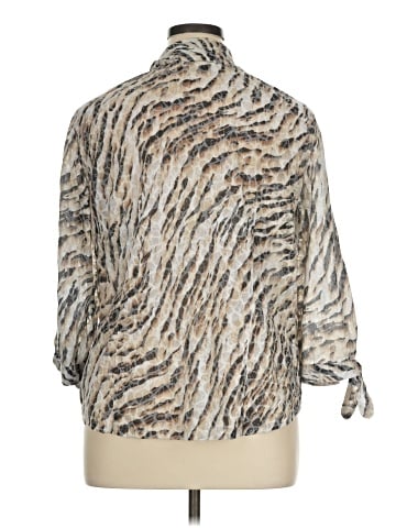 JM Collection 3/4 Sleeve Blouse (view 2)