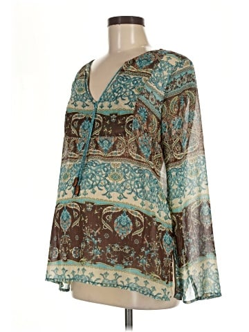 Liz Lange Maternity for Target Long Sleeve Blouse (view 1)