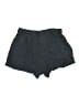 H&M 100% Linen Solid Black Shorts Size L - photo 2