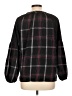 Anama Plaid Black 3/4 Sleeve Blouse Size L - photo 2
