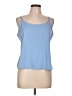 Coldwater Creek Blue Sleeveless Top Size L - photo 1