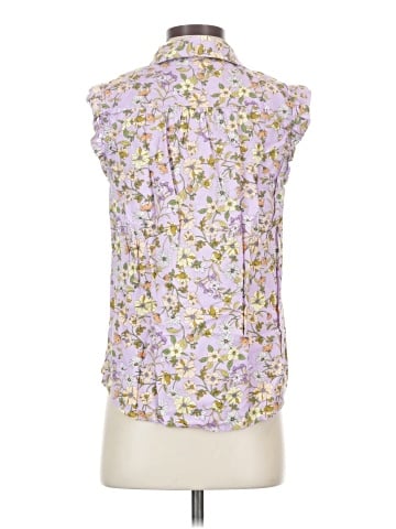 Ann Taylor LOFT Sleeveless Button-Down Shirt (view 2)