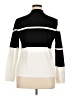 Per Se By Carlisle Color Block Multi Color Black Turtleneck Sweater Size XL - photo 2