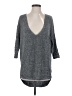 Express 100% Cotton Gray Pullover Sweater Size S - photo 1